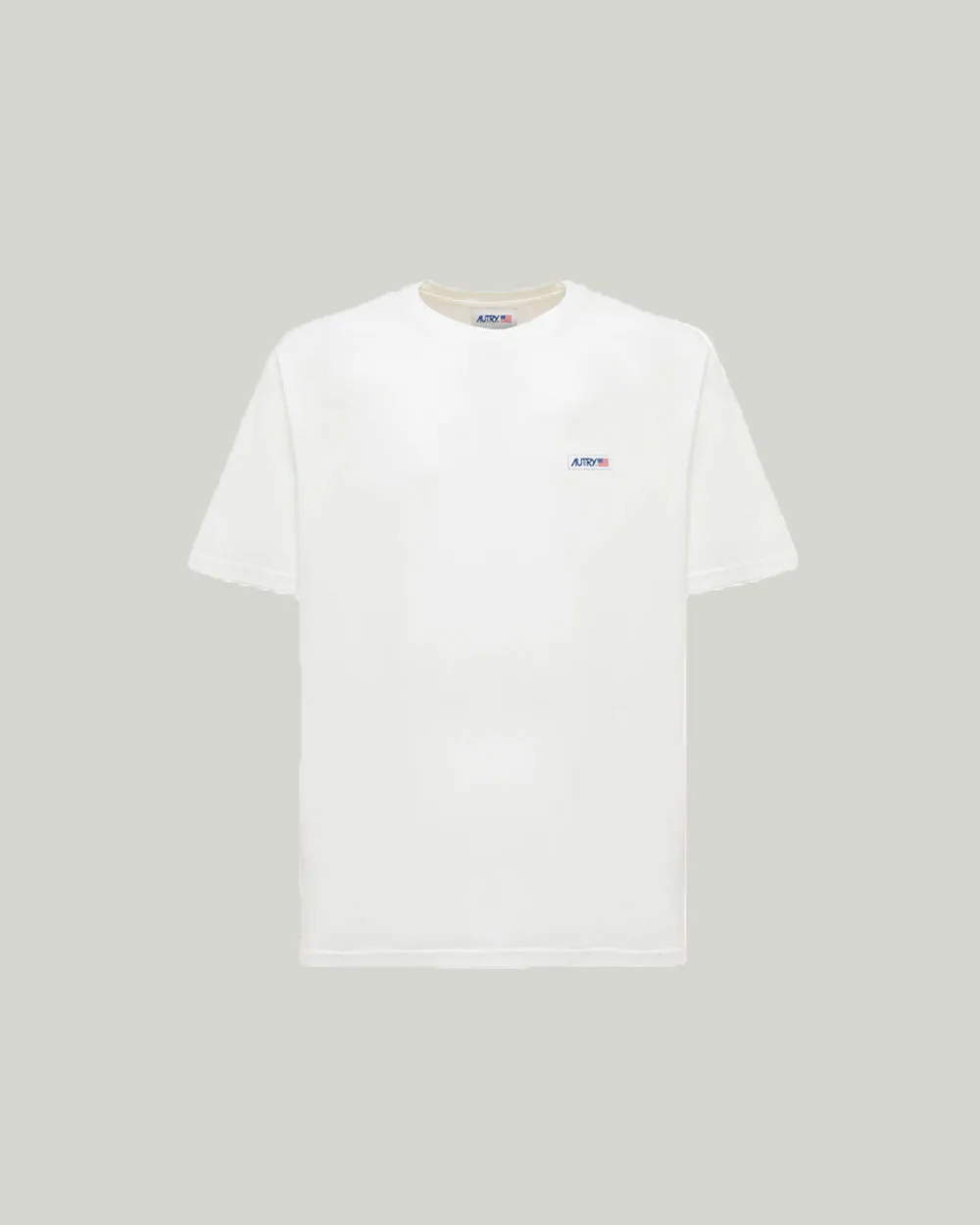 Label T-Shirt Cotton Jersey - White