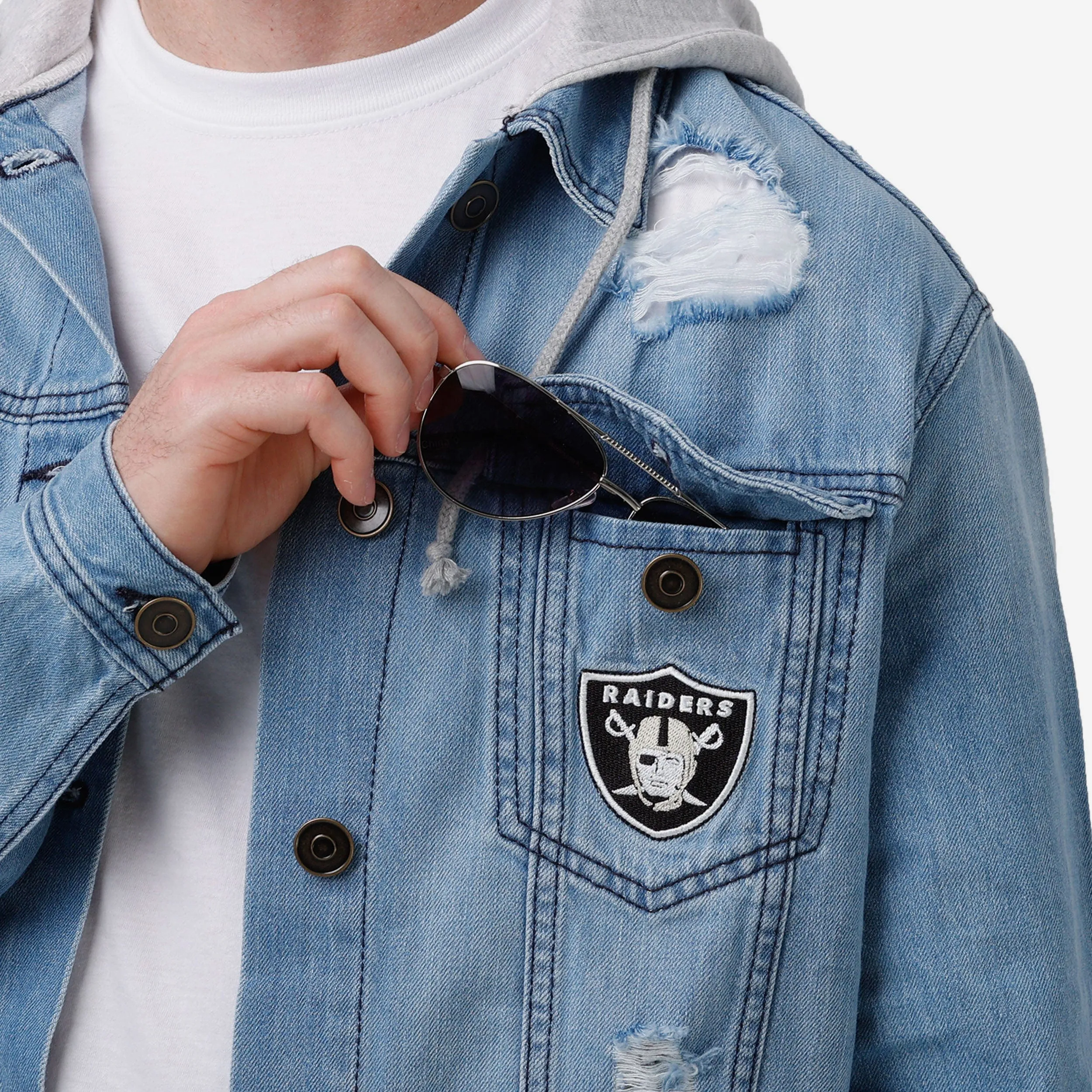 Las Vegas Raiders Denim Days Jacket