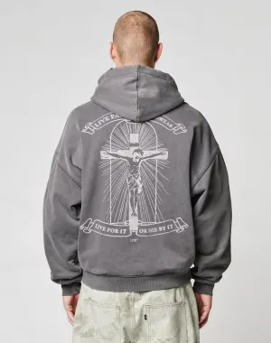 LFDY Cross Hooded Zip