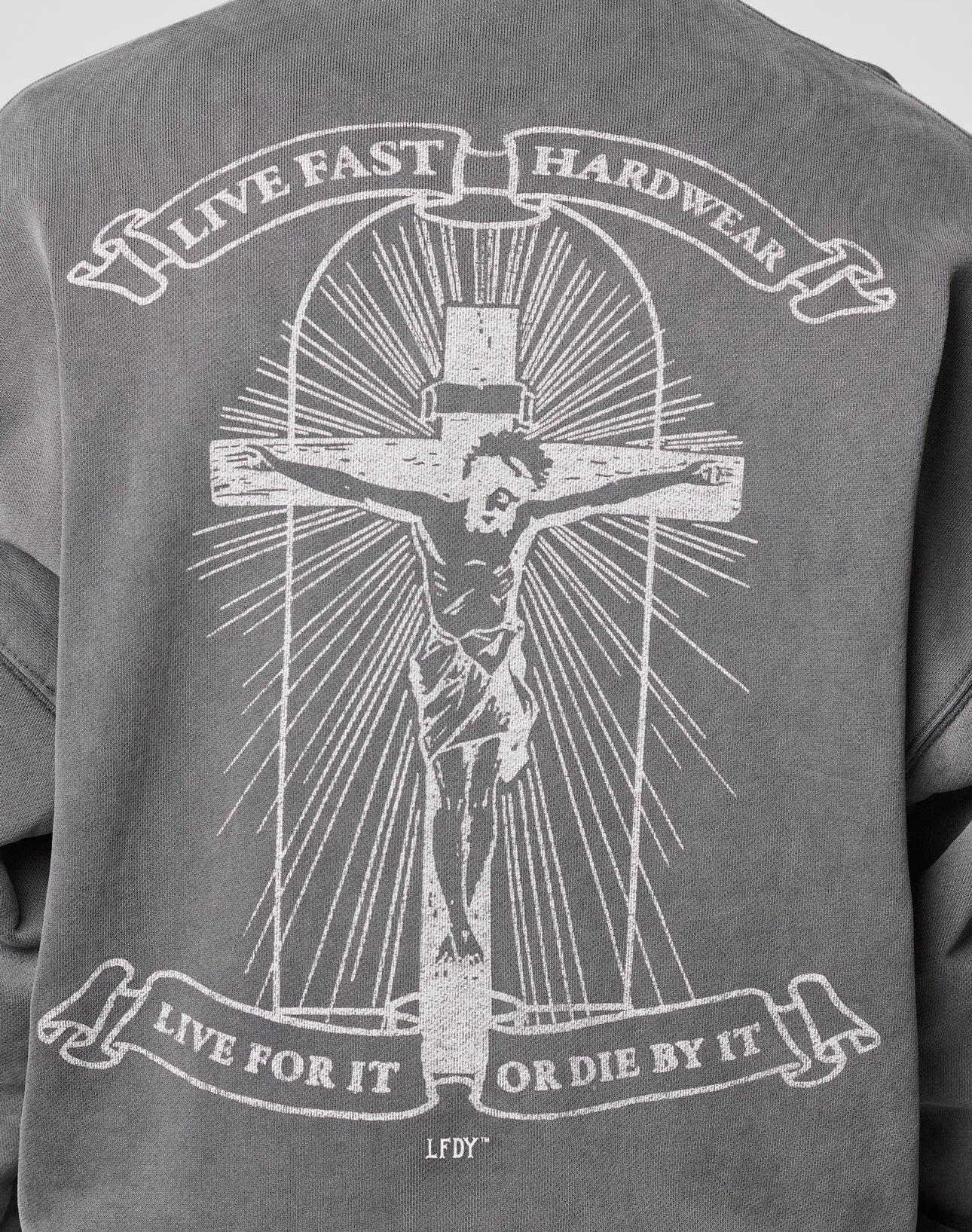 LFDY Cross Hooded Zip