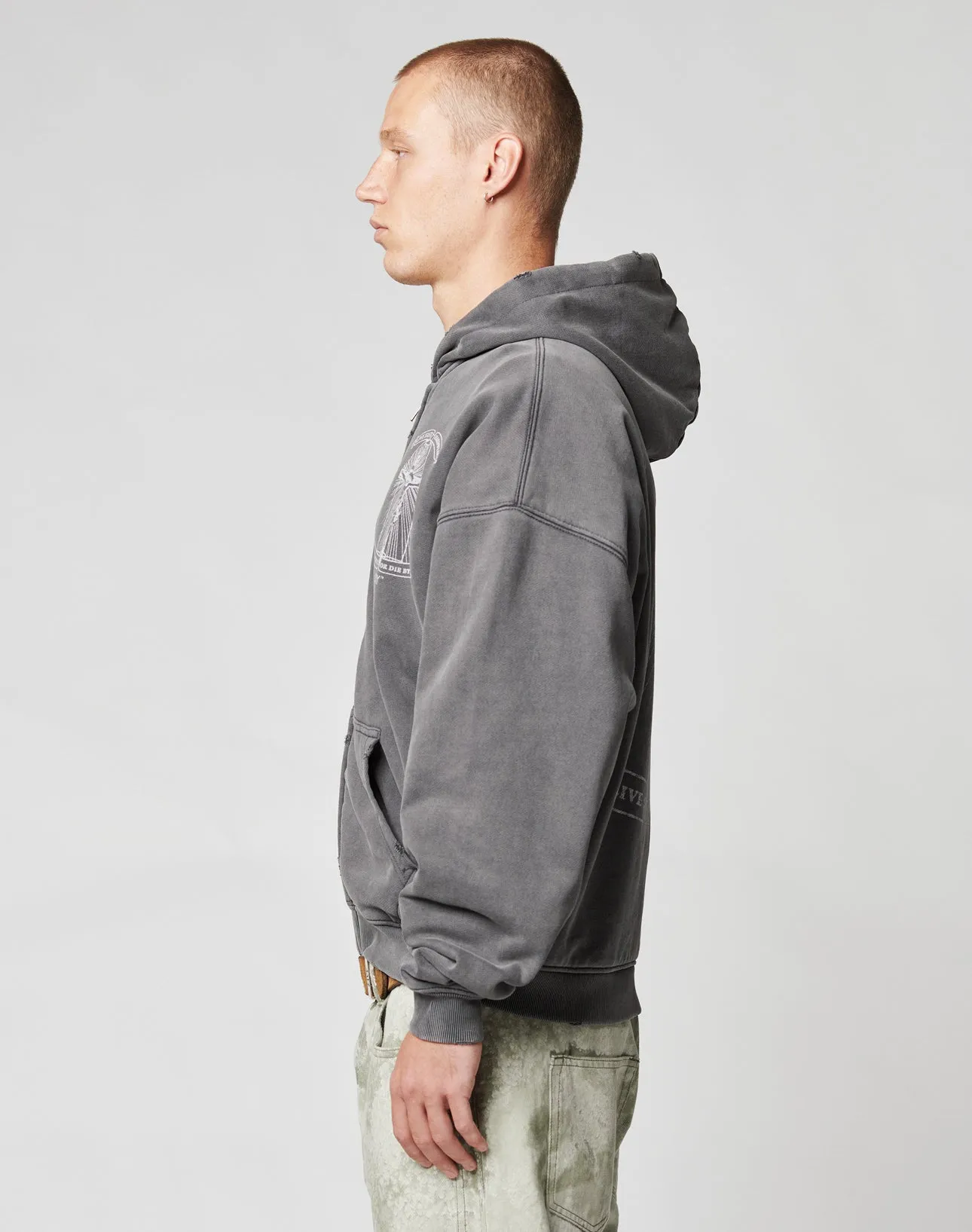 LFDY Cross Hooded Zip