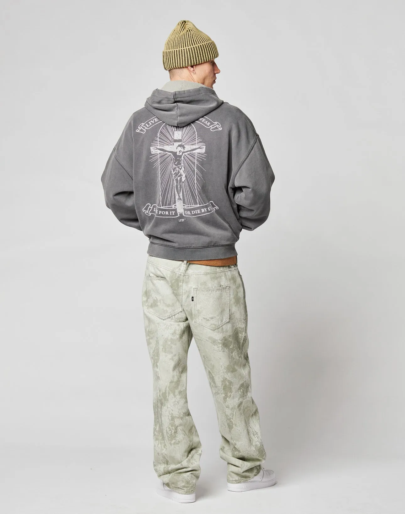 LFDY Cross Hooded Zip