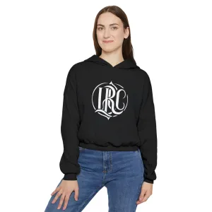 LIFT. RISE. CONQUER. (LRC LOGO) - Women's Cinched Bottom Hoodie