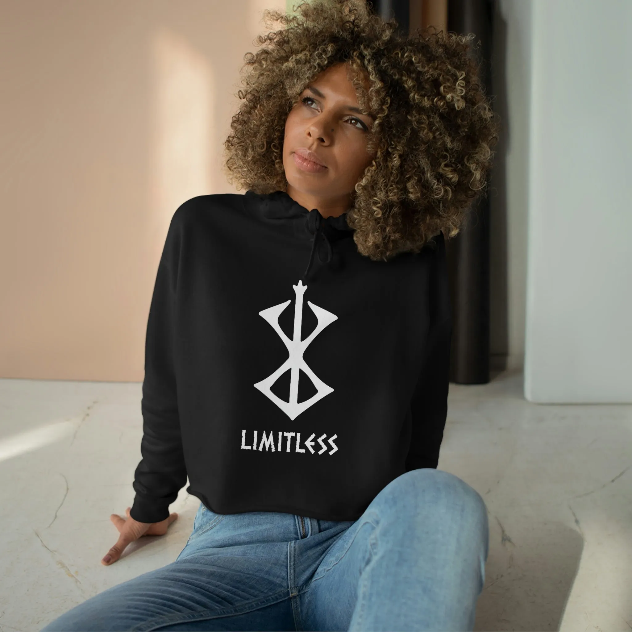 Limitless - Crop Hoodie