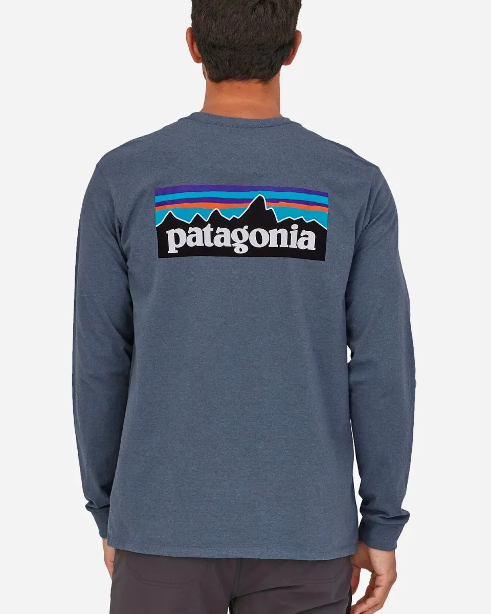 Logo L/S Responsibili Tee - Plume Grey