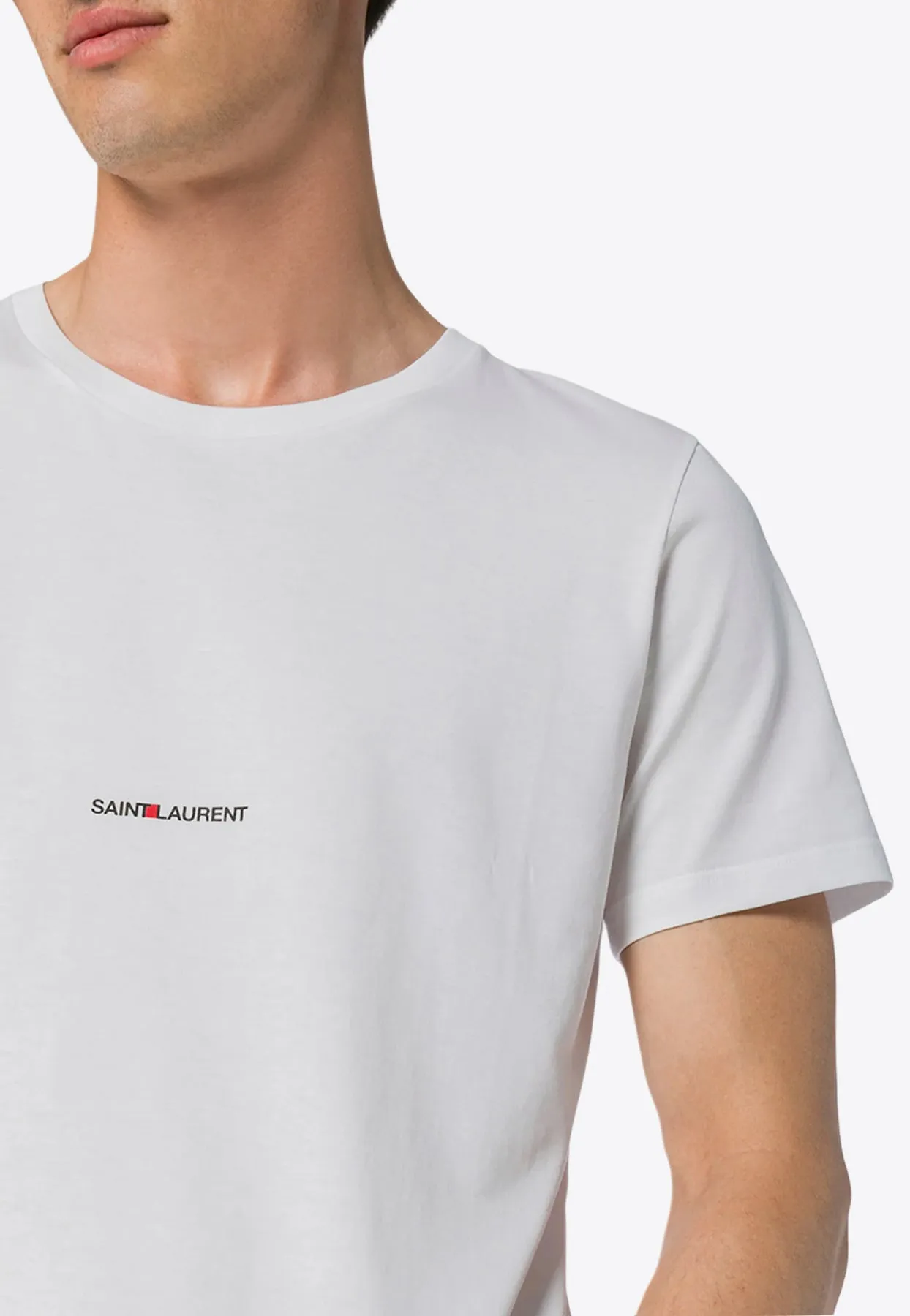 Logo Print Crewneck T-shirt