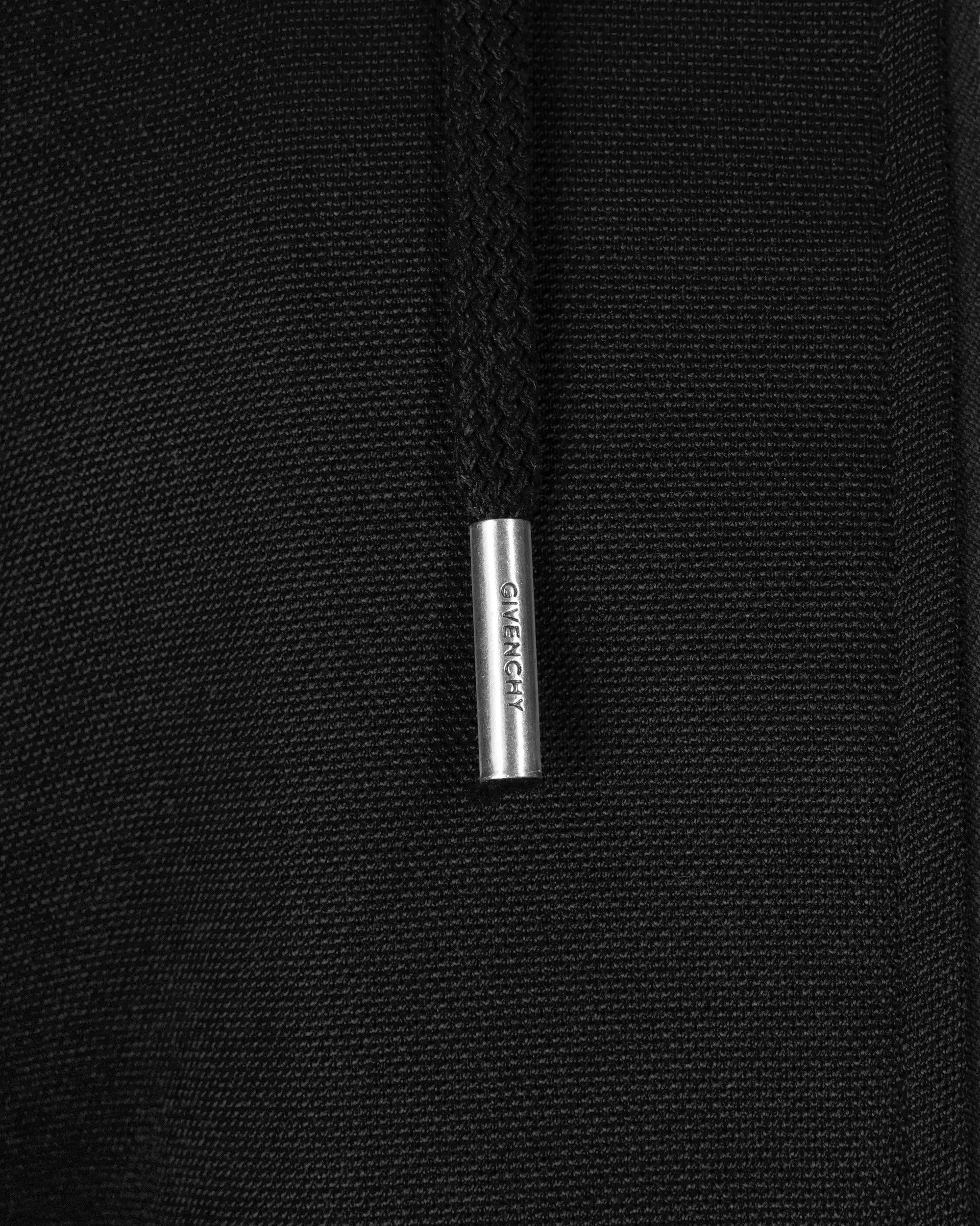 Logo Tape Cropped Zip Up Hoodie