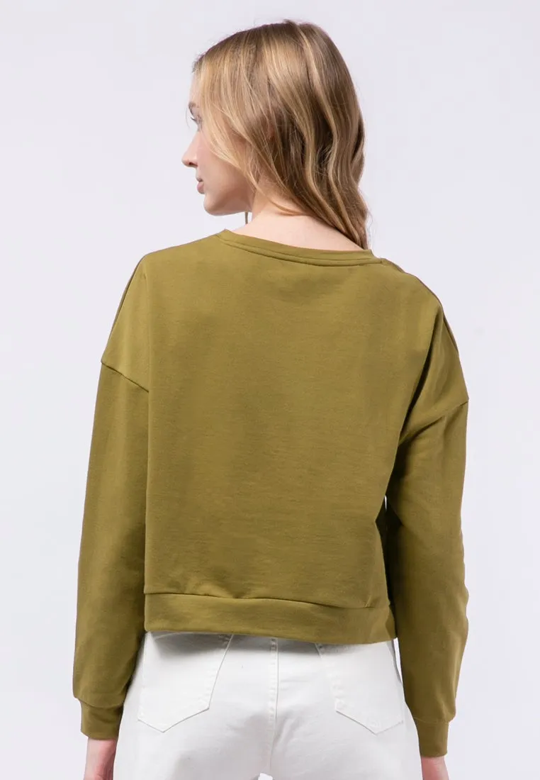 Long Sleeve Graphic Sweatshirt