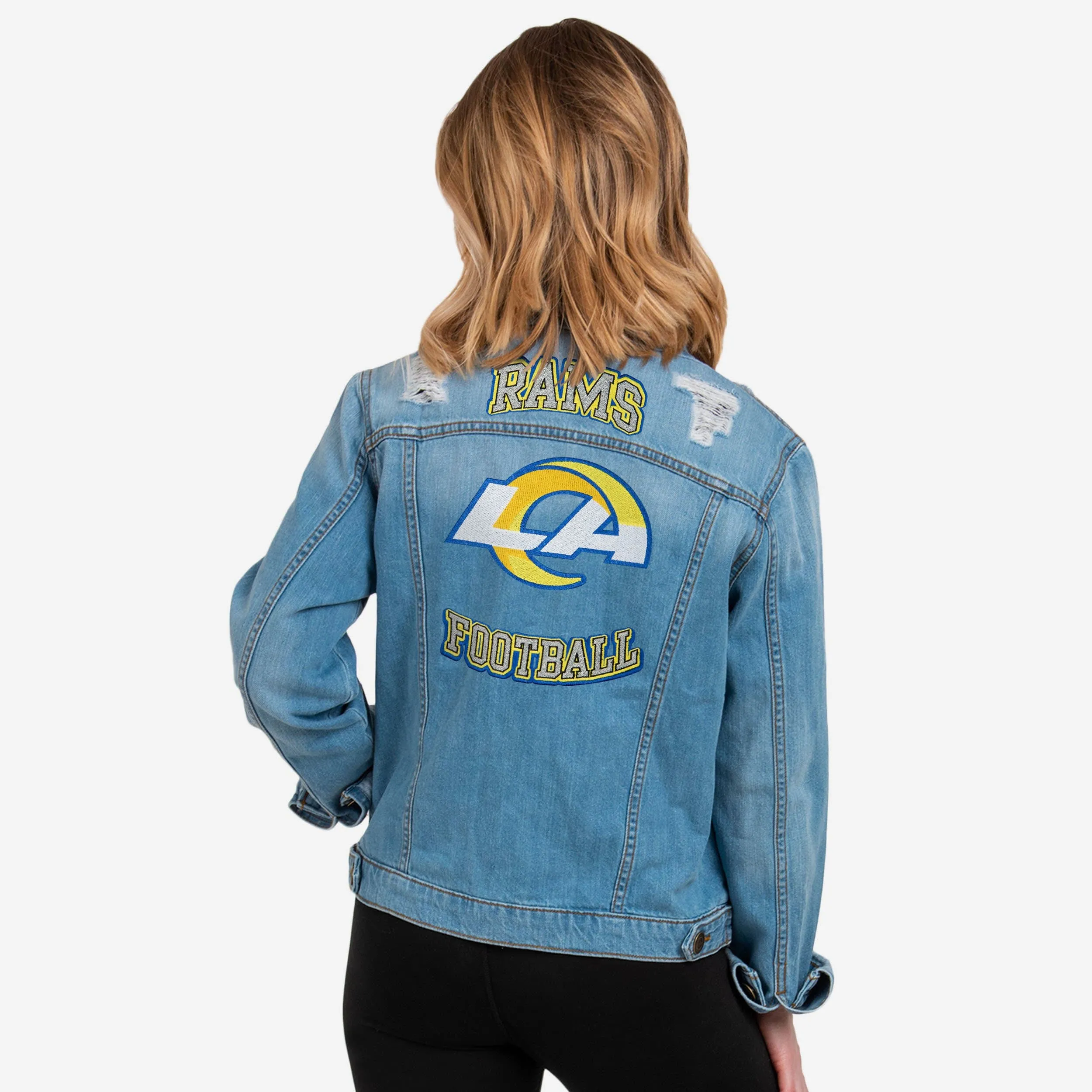Los Angeles Rams Womens Denim Days Jacket