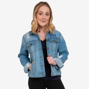 Los Angeles Rams Womens Denim Days Jacket