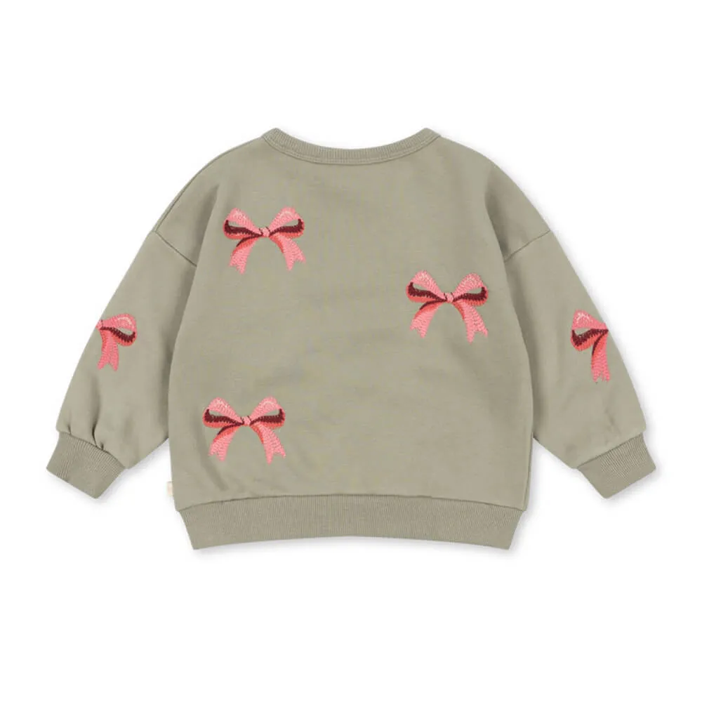 Lou Sweatshirt bestickt aus Bio-Baumwolle OCS