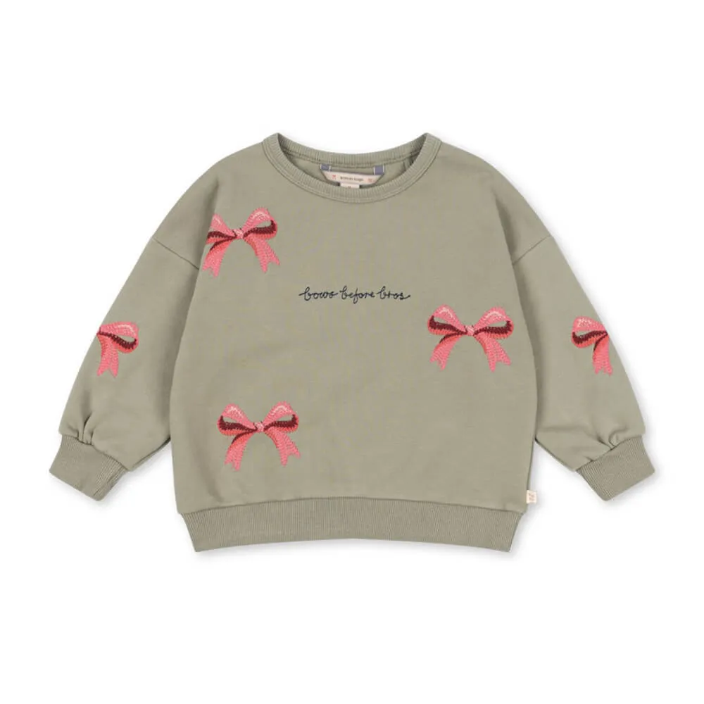 Lou Sweatshirt bestickt aus Bio-Baumwolle OCS