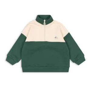 Lou Sweatshirt Half Zip aus Bio-Baumwolle OCS
