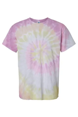 Love Smile Chenille Patch Tie Dye Tee