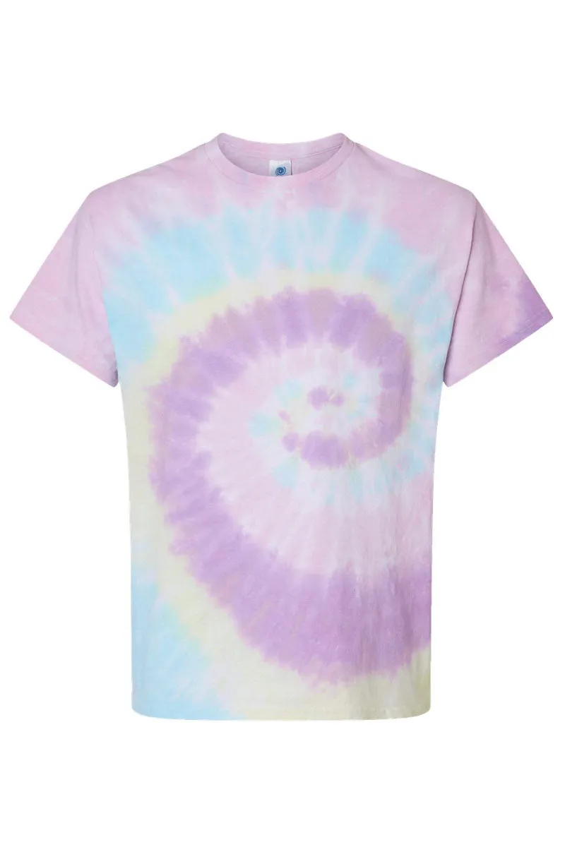 Love Smile Chenille Patch Tie Dye Tee