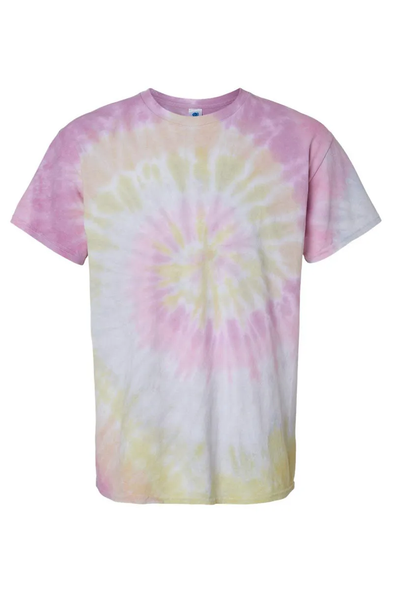 Love Smile Chenille Patch Tie Dye Tee