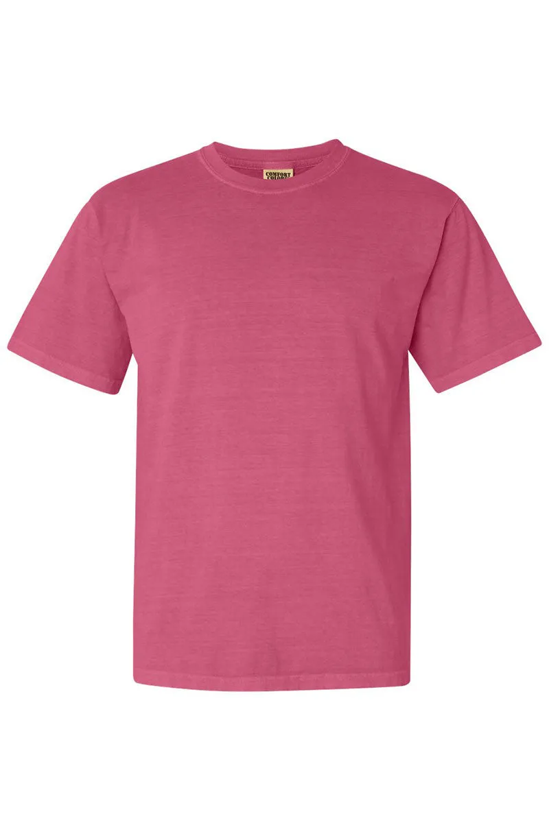 Lucky Clover Highland Cow Comfort Colors Adult Ring-Spun Cotton Tee