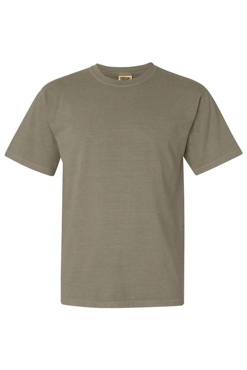 Lucky Clover Highland Cow Comfort Colors Adult Ring-Spun Cotton Tee