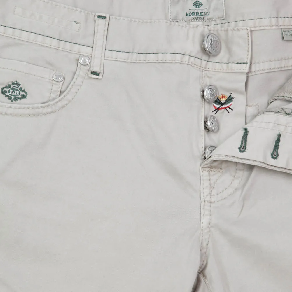 Luigi Borrelli Beige Pants - 33 US / 49 EU