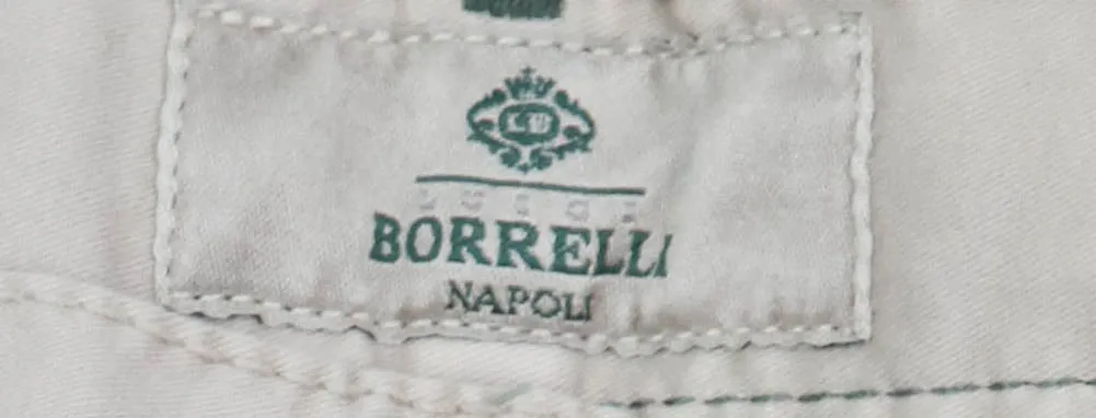 Luigi Borrelli Beige Pants - 33 US / 49 EU