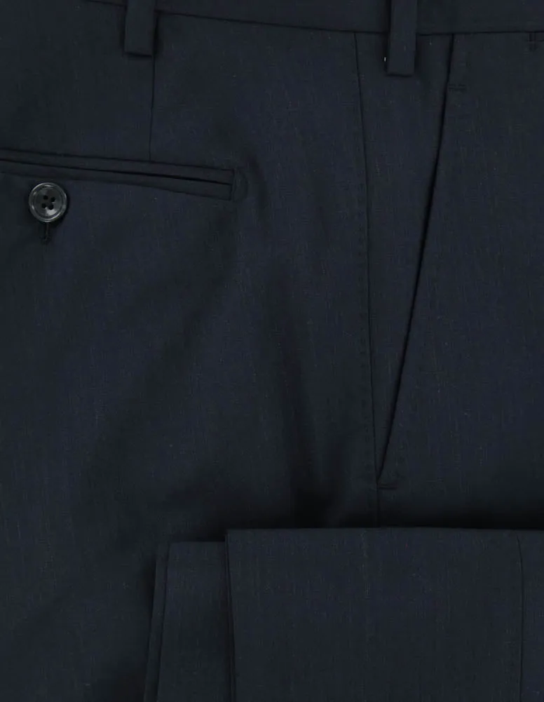 Luigi Borrelli Navy Blue Pants - 42 US / 58 EU