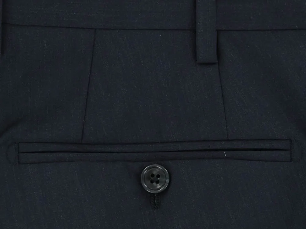 Luigi Borrelli Navy Blue Pants - 42 US / 58 EU