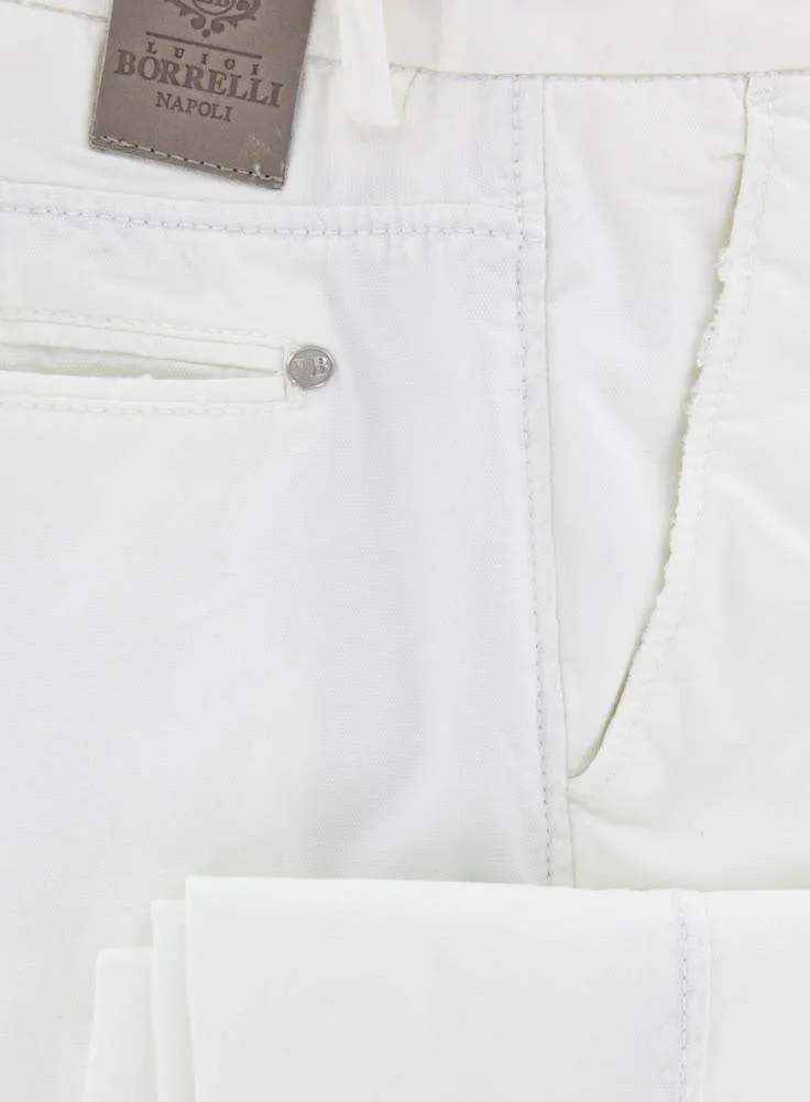 Luigi Borrelli White Pants - 40 US / 56 EU