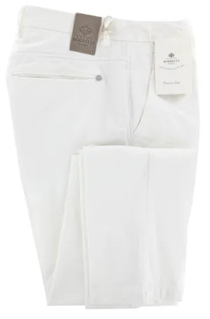 Luigi Borrelli White Pants - 40 US / 56 EU