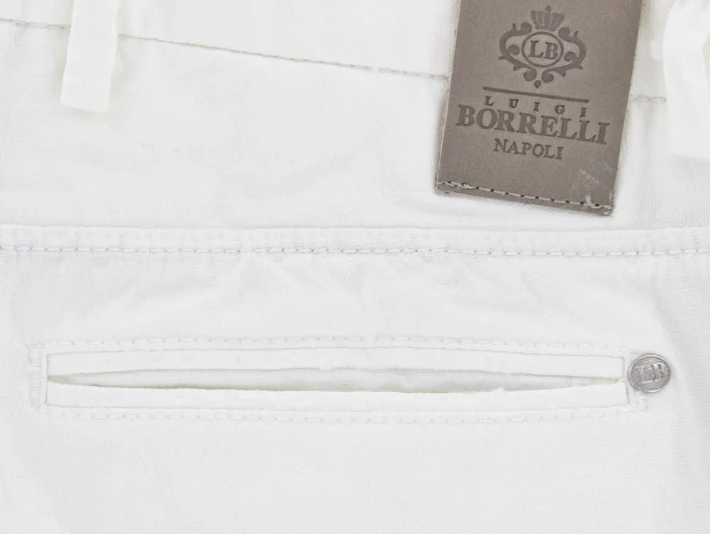Luigi Borrelli White Pants - 40 US / 56 EU
