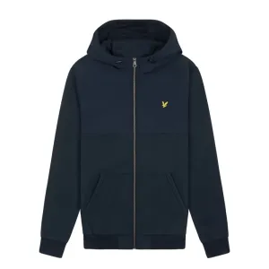 Lyle & Scott Ml1314V Softshell Jersey Zip Hoodie Dark Navy