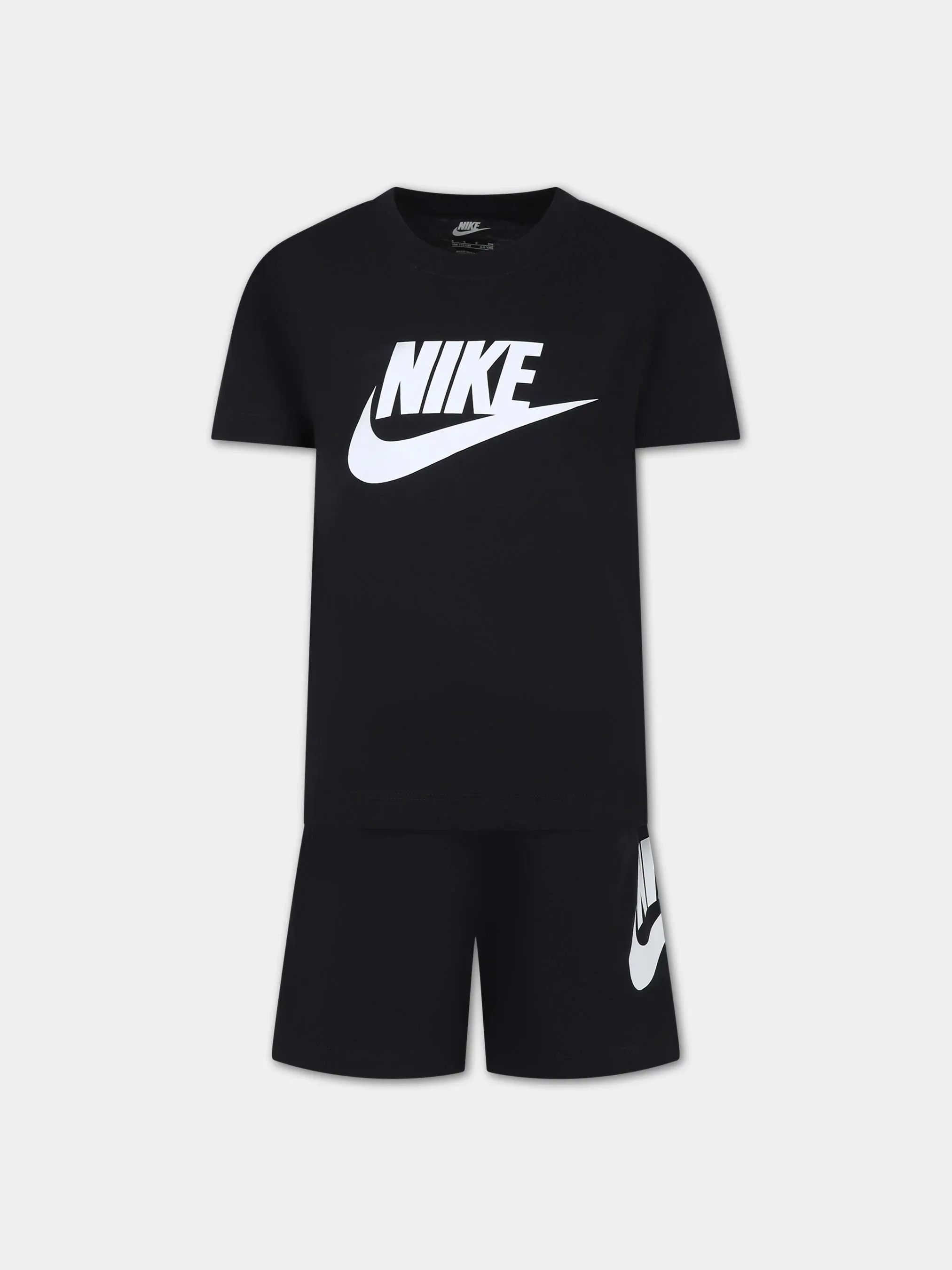 MAGLIA PANTA NIKE T-SHIRT MAGLIA E PANTALONCINO COMPLETO BIMBO BIMBA BAMBINO JUNIOR