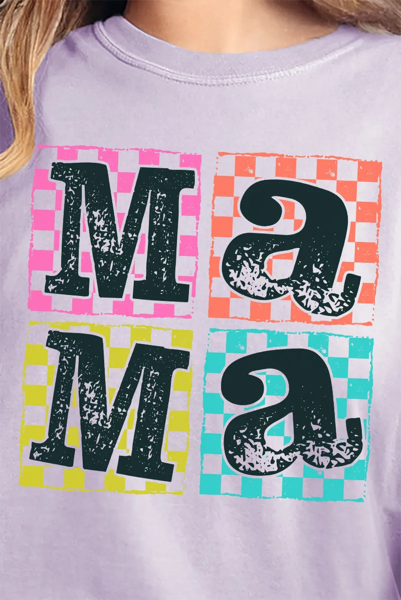 Mama In Color Comfort Colors Adult Ring-Spun Cotton Tee