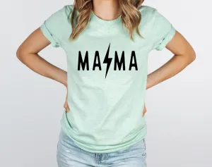 Mama Lightning Bolt Tee