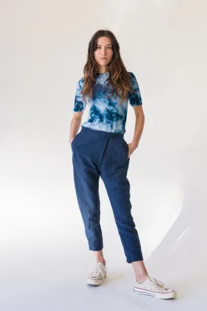 Marble Tie Dye Hemp Tee