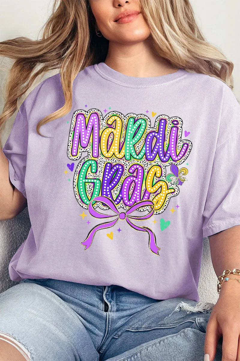 Mardi Gras Masquerade Comfort Colors Adult Ring-Spun Cotton Tee