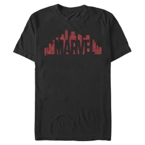 Marvel - SKYLINE LOGO OVERSIZE - T-Shirt