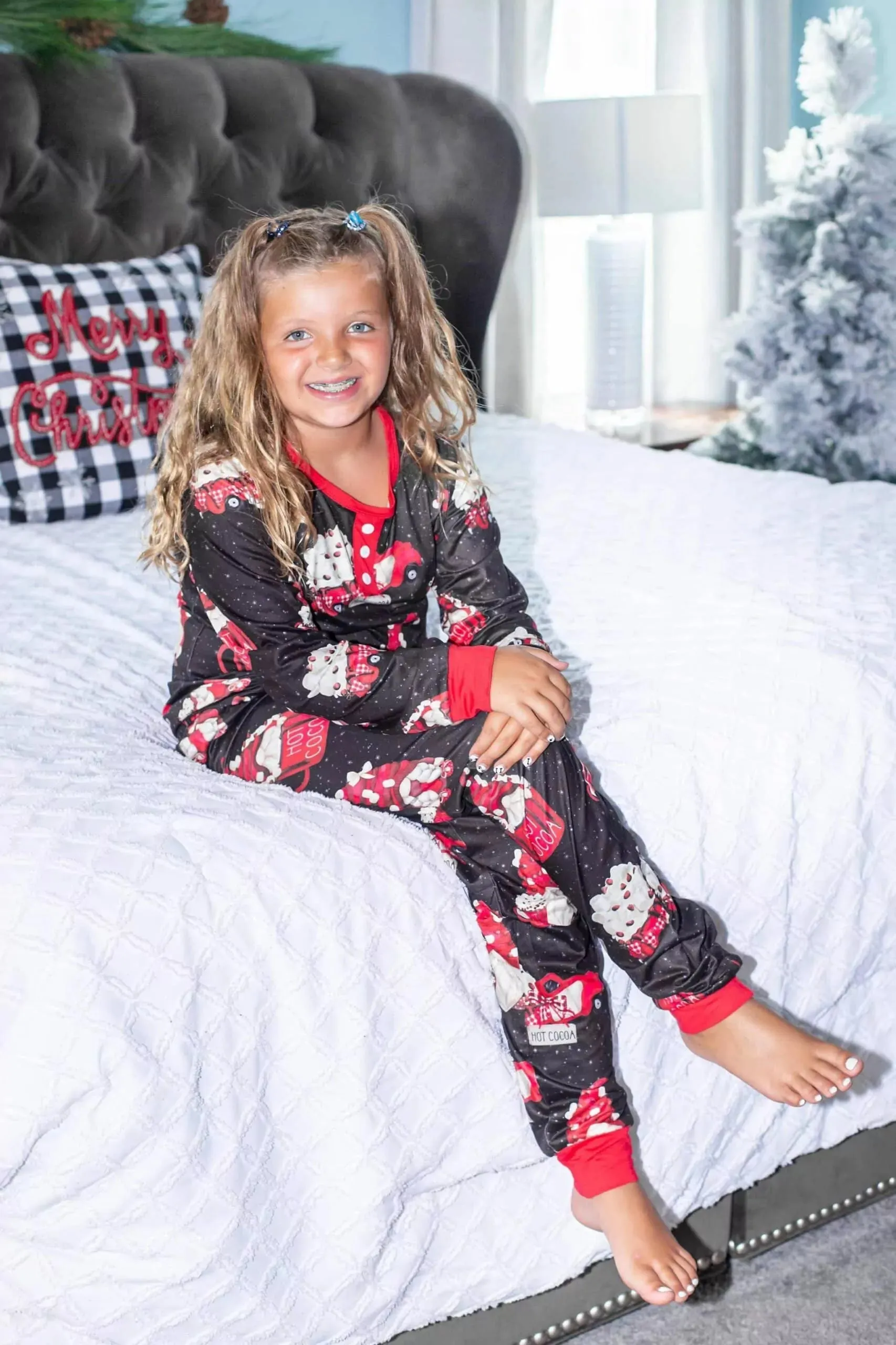 Matching Christmas Pajama Hot Cocoa (RTS)