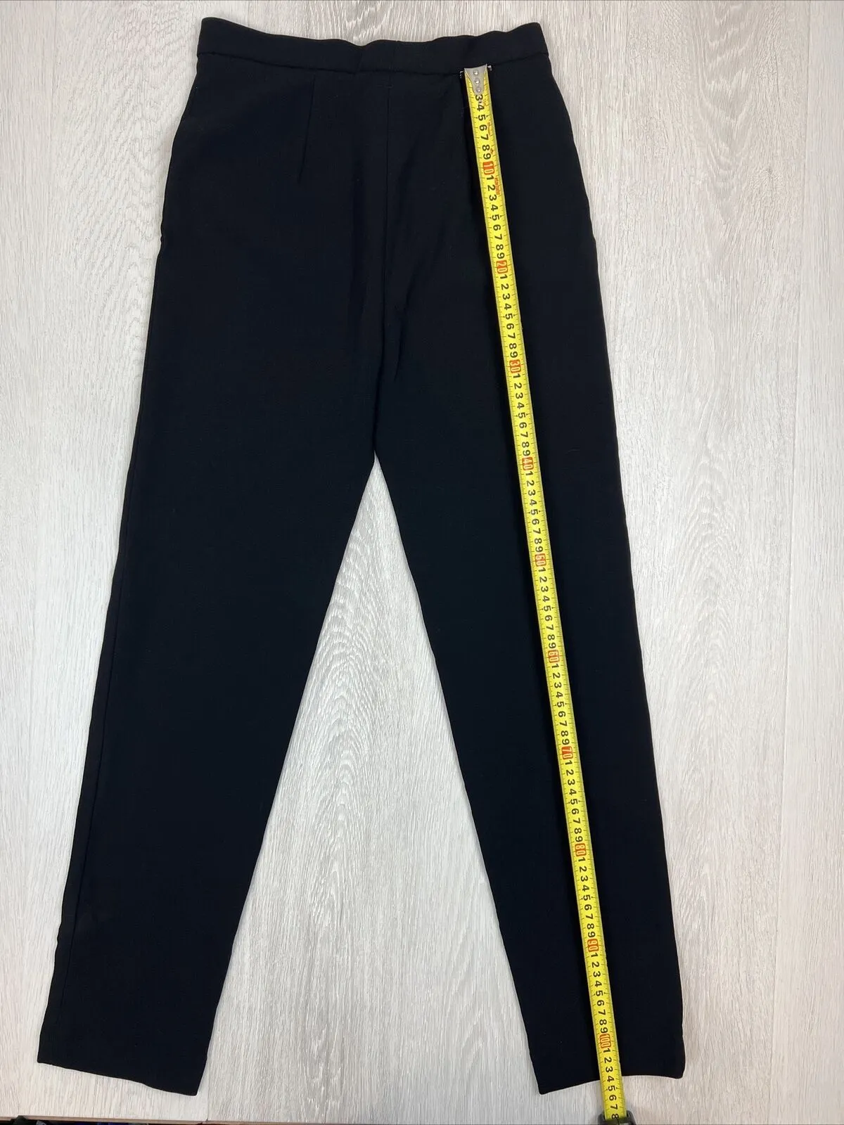 Max Mara Womens Black Skinny Dress Pants Size 12 UK