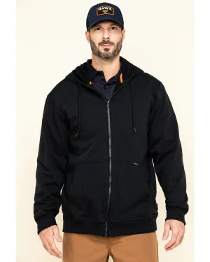 Men's FR Zip Up Fleece Work Hoodie - Big