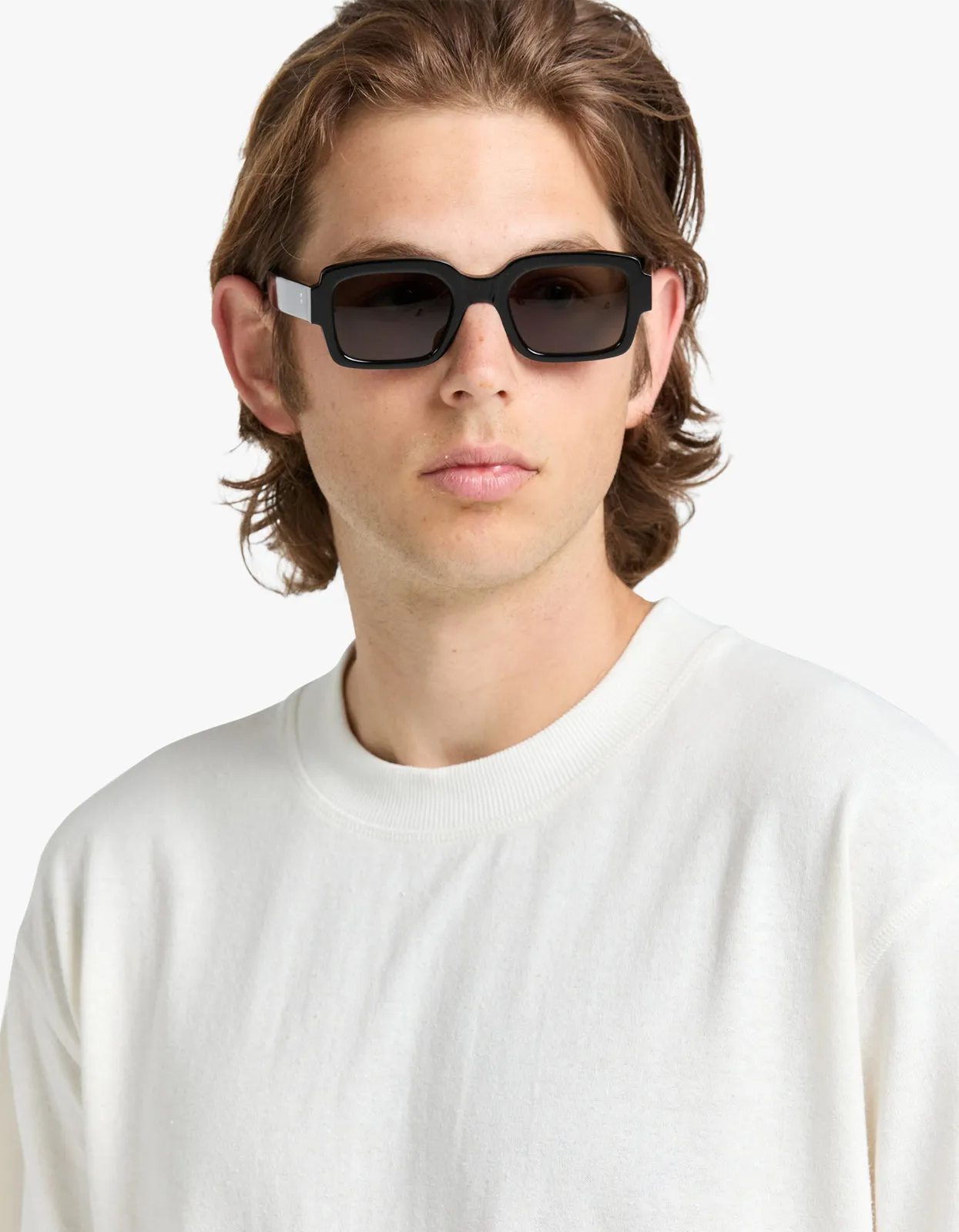 Mens Hemp Jersey S/S Tee - Rice White