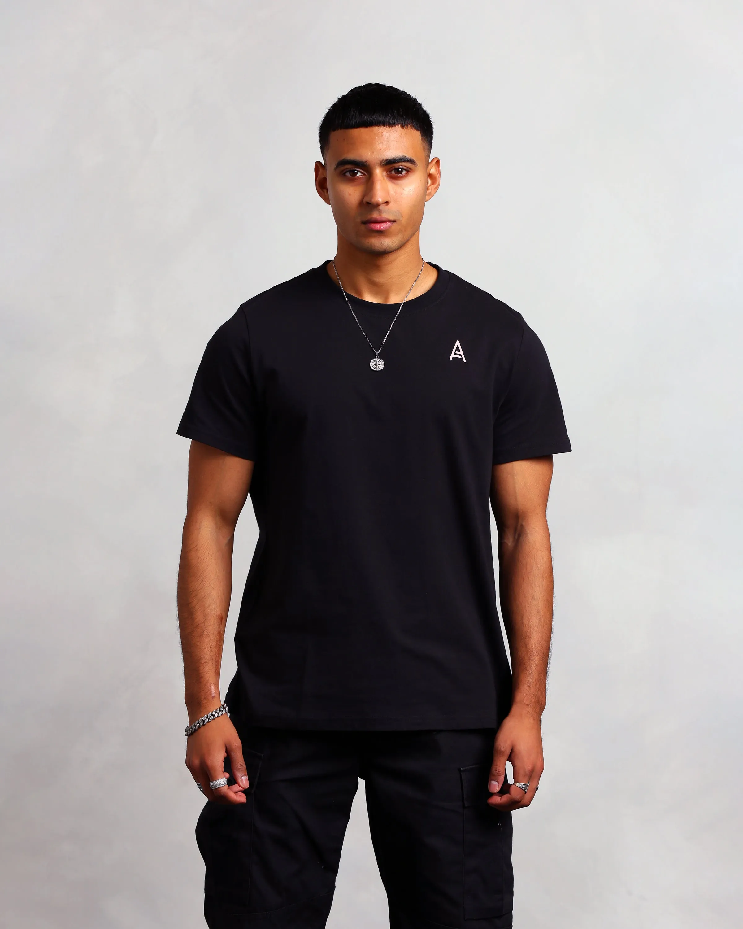 Men's Logo T-Shirt - Black (Mark)