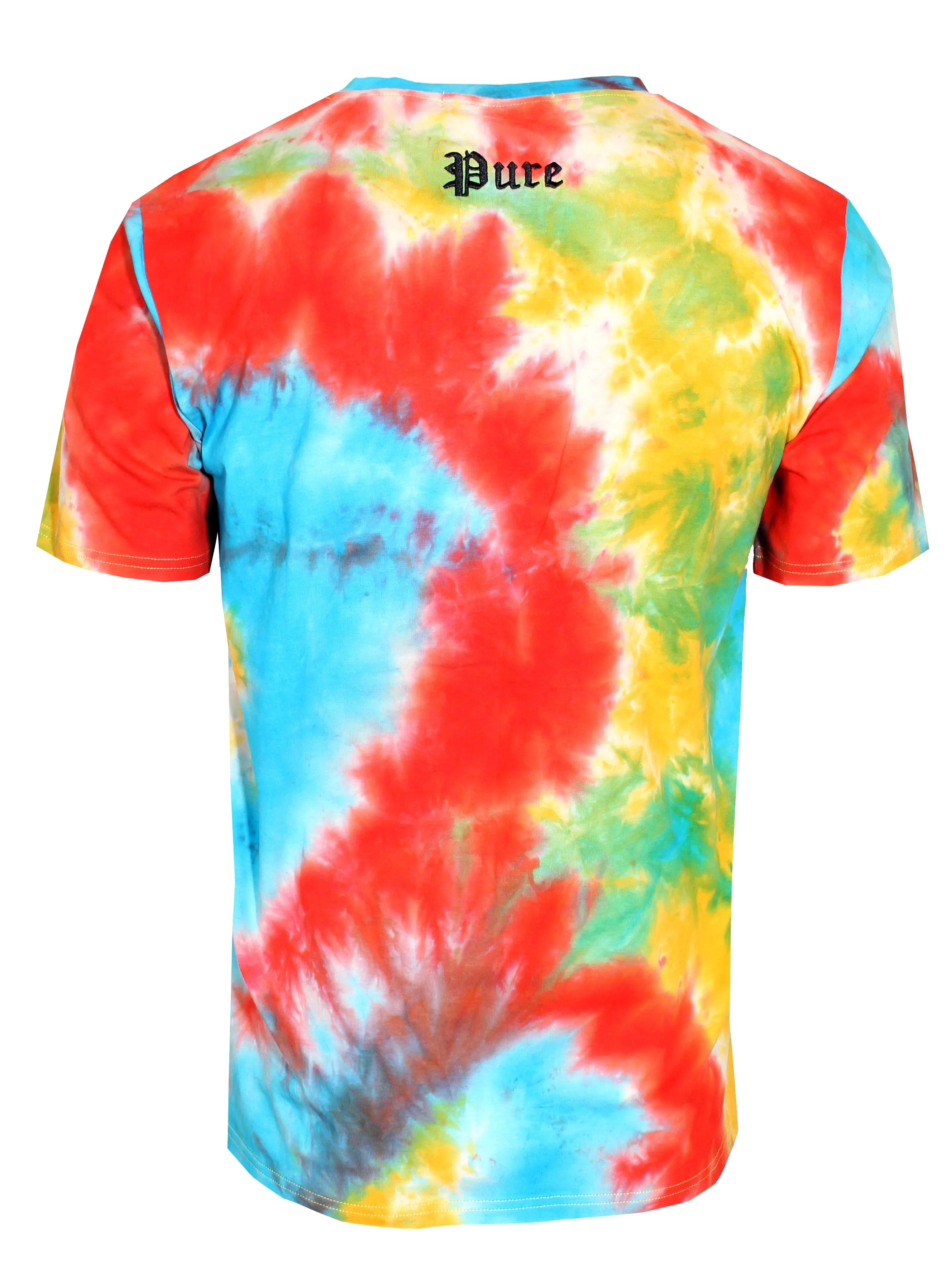 Men's Pure Tie Dye Tee Shirt