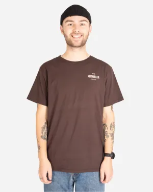Mens Small Logo Tee - Earth