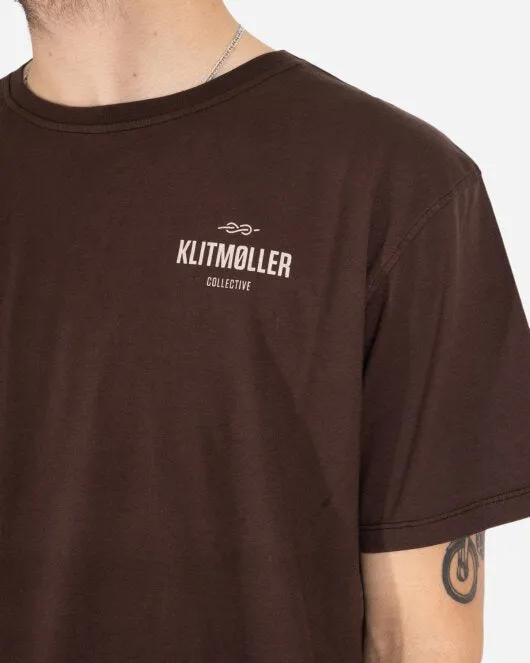 Mens Small Logo Tee - Earth