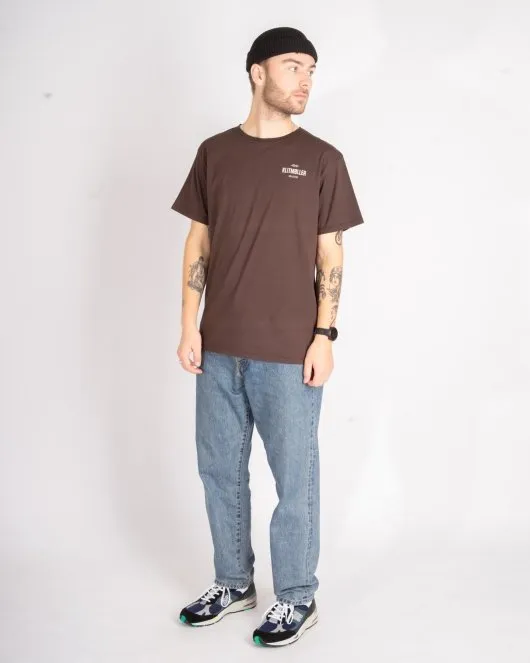 Mens Small Logo Tee - Earth