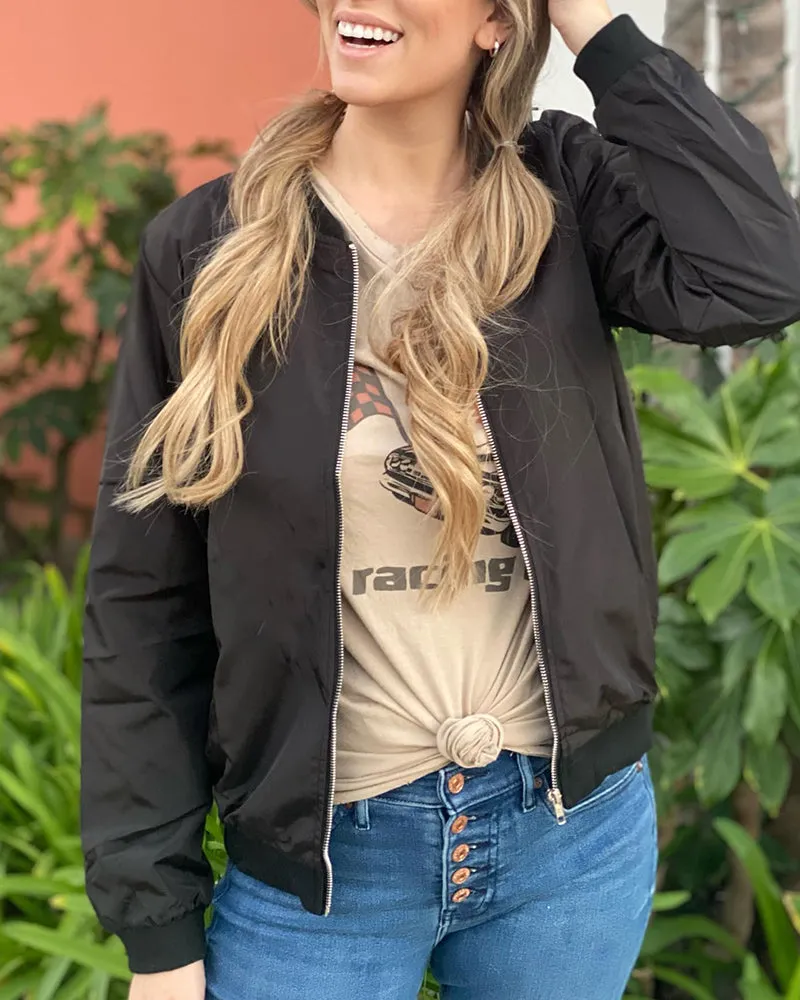 Meredith: A Stylish Streetwear Bomber Jacket