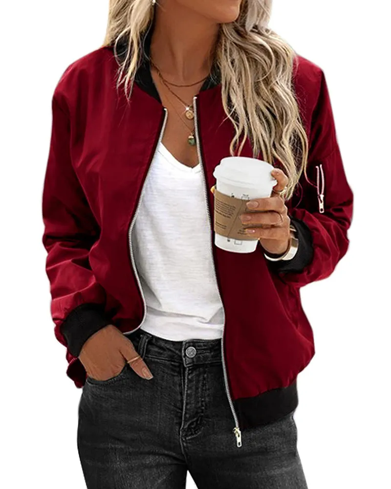 Meredith: A Stylish Streetwear Bomber Jacket