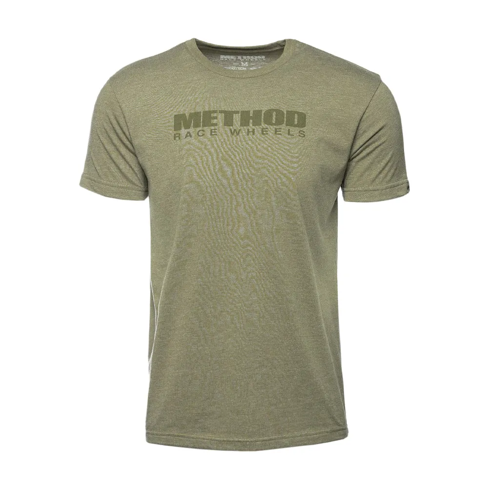 Method Brand Logo Tee | Military Green