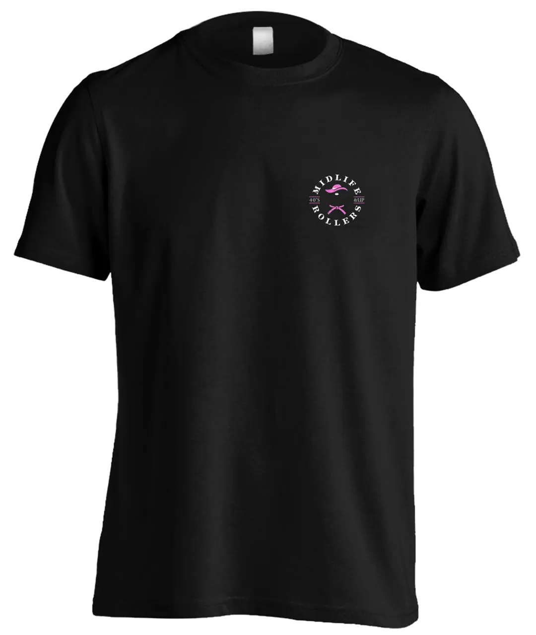 Midlife Rollers Ladies Official Logo Pink v1.0