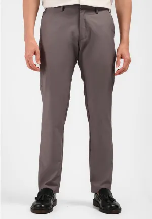 MOC Celana Panjang Formal Pria DRACO-DARK GREY